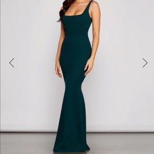 Blanche formal corset mermaid dress